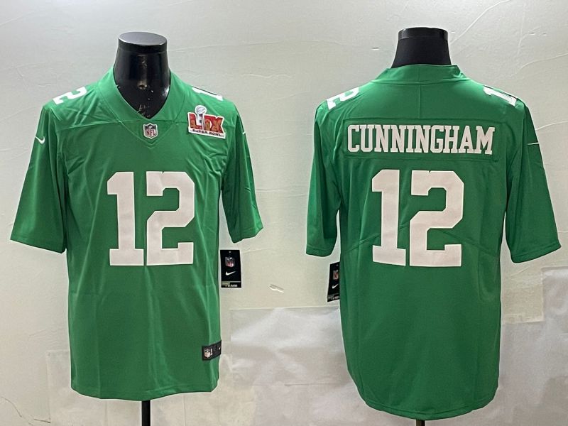 Men Philadelphia Eagles #12 Cunningham Green 2025 Nike Limited NFL Jersey style 2->philadelphia eagles->NFL Jersey